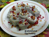 Muttai vatlappam - Egg Coconut Milk Pudding