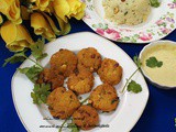 Mutter Dal Vadai - பட்டாணி பருப்பு வடை