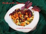 Red Spinach Raw Mango Salad