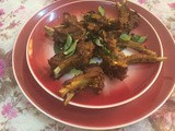 Restaurant Style Mutton Chops with Green Masala