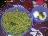 Sweet Corn Mint Pulao