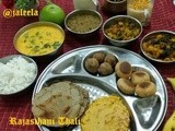 Traditional  Rajasthani Thali