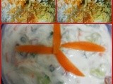 Veg Raitha with Badam