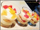 A Citrust Twist -  Mandarin and Grapefruit Tiramisu