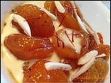 A taste of Hyderabadi cuisine-Qubani Ka Meetha (Stewed Apricot dessert)