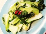 Bok Choy in Garlic Sauce