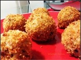 Crispy Cheesy Arancini balls