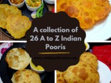 A to z Indian Pooris Roundup