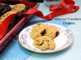 Almond Cranberry Cookies