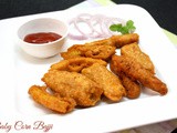 Baby Corn Bajji | How To Make Corn Bajji