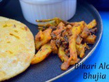 Bihari Aloo Bhujiya | How to make Aloo Bhujia Sabzi