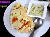 Cabbage Rava Upma Recipe