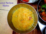 Carrot Seviyan Halwa