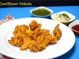 Cauliflower Pakoda recipe | Gobhi ke Pakode