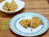 Chinese Peanut Sesame Ginger Brittle