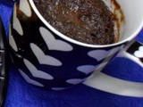 Coffee Chocolate Mug Cake