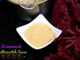 Easy Homemade Butterscotch Sauce | How to make Butterscotch Sauce