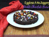 Eggless Atta Jaggery Double Chocolate Brownie