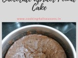 Eggless Chocolate Apricot Pound Cake