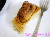 Eggless Cinnamon Rolls ~ Step by Step Recipe