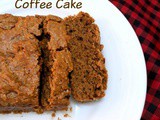 Eggless Coffee Cake Recipe