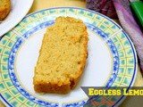 Eggless Lemon Tea Cake