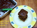 Eggless Vegan Wheat Flour Brownie