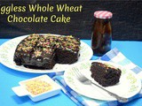 Eggless Whole Wheat Chocolate Cake
