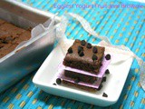 Eggless Yogurt Fruit Jam Brownie