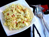 Fusilli with Alfredo Sauce