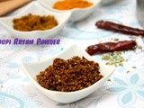 How to make Rasam Powder | Udupi Rasam Powder