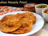 Indian Masala Poori ~ a to z Indian Pooris