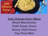 Indo Chinese Platter | Indo Chinese Party Menu