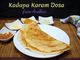 Kadapa Karam Dosa