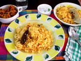 Kuska Biryani ~ Veg Biryani South Special