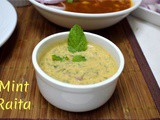 Mint Raita | How to make Pudina Raita