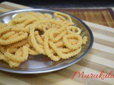 Murukulu ~ South Indian Chakli For Diwali