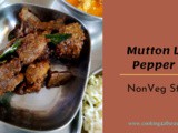 Mutton Liver Pepper Fry
