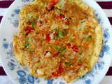 Oats Capsicum Omelette