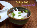 Onion Raita | How to make Onion Raita for Biryani
