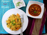 Paneer Biryani | How to make Paneer Biryani