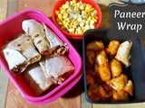 Paneer Burji Wrap | How to make Easy Paneer Frankie