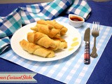 Paneer Croissants | How to make Paneer Croissant Sticks