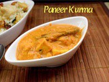 Paneer Kurma | Spicy Paneer Korma Mughlai Style