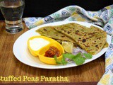 Peas Paratha | How to make Matar Paratha