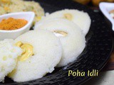 Poha Idli | How to make Instant Aval Idli