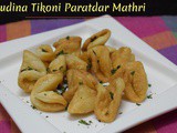 Pudina Tikoni Paratdar Mathri
