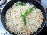 Quick Fried Rice Recipe | Easy Fried Rice for Kids Lunch Box