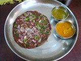 Ragi Adai | Kezhvaragu Adai | Finger Millet Adai