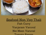 South Indian Non Veg Thali Menu List 5 ~ Fish Gravy
